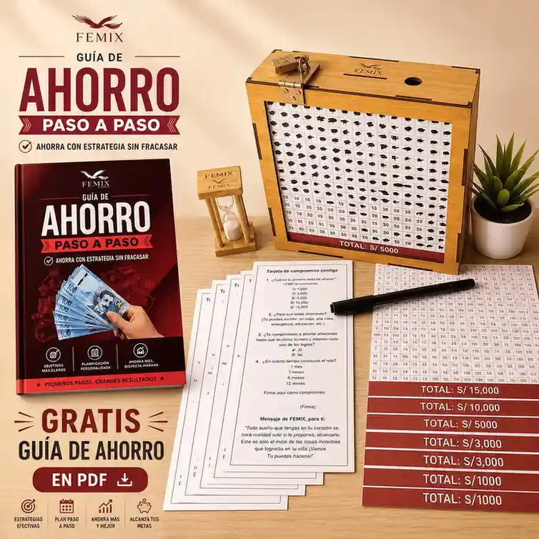 METODO DE AHORRO 5 EN 1 | PLANIFICA PASO A PASO