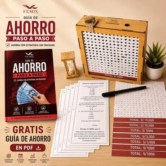 METODO DE AHORRO 5 EN 1 | PLANIFICA PASO A PASO